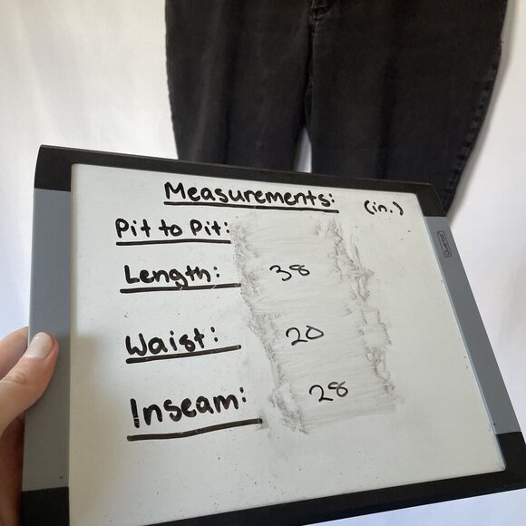 Riders By Lee Womens Mid Rise Bootcut Jeans Black Denim Stretch Classic 5-Pocket - Picture 4 of 6